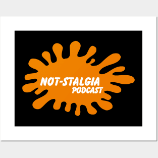 Splat Logo w/ white text Posters and Art